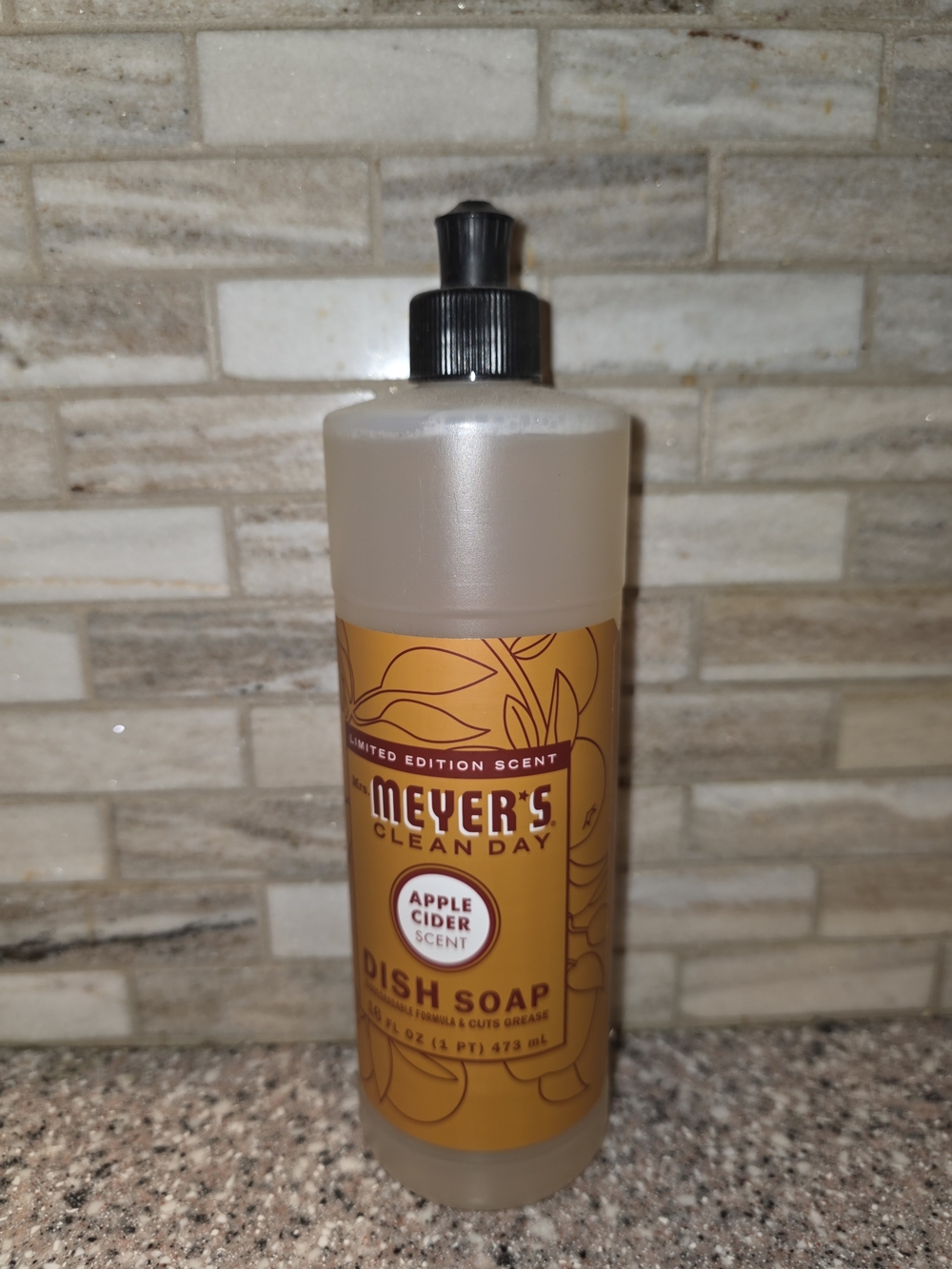 Meyer's Clean Day Apple Cider Dish Soap - Yellow